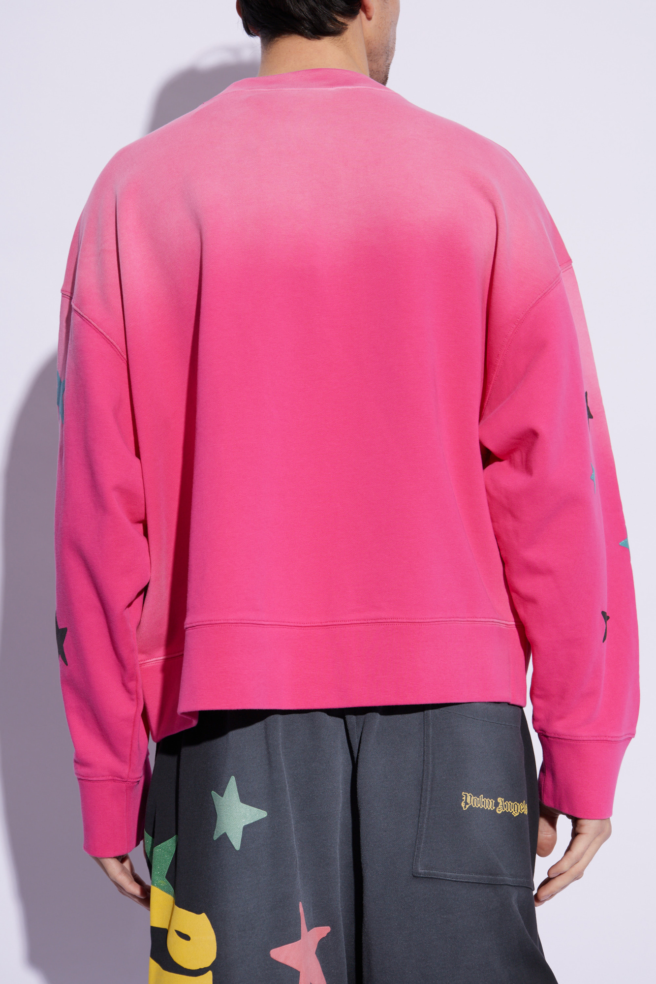 Pink Printed sweatshirt Palm Angels - Vitkac AS